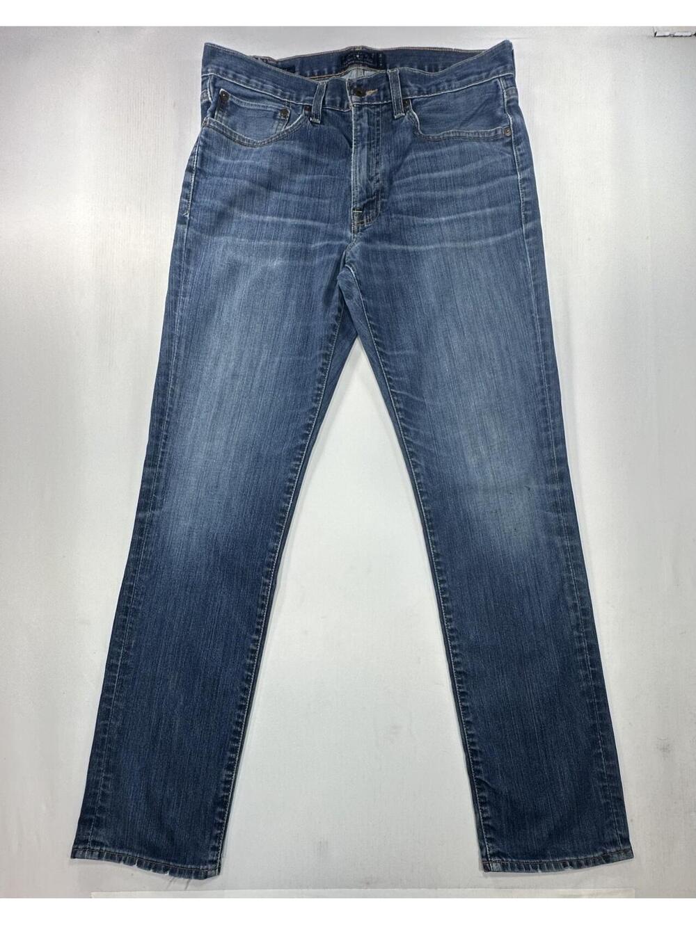 Lucky Brand Heritage Slim Cotton Denim Jeans Blue Men 32/32